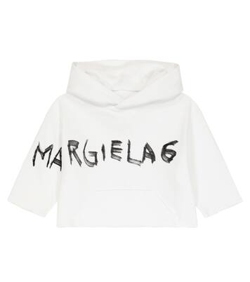 Sweat-shirt à capuche en coton à logo | MM6 Maison Margiela Kids
