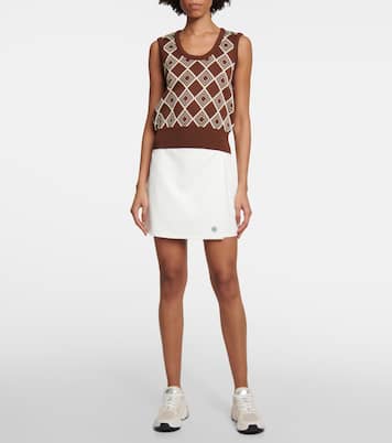 Jacquard vest | Tory Sport