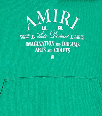 Printed cotton hoodie | Amiri Kids