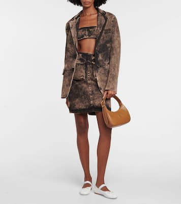 Schultertasche aus Leder | Miu Miu