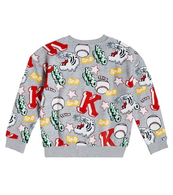 Sweat-shirt imprimé en coton | Kenzo Kids