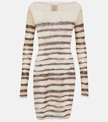 x KNWLS striped minidress    | Jean Paul Gaultier