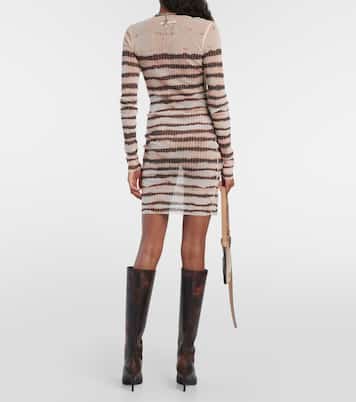 x KNWLS striped minidress    | Jean Paul Gaultier