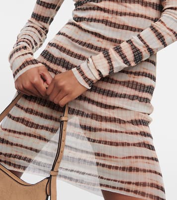 x KNWLS striped minidress    | Jean Paul Gaultier