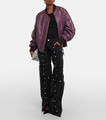 Bomberjacke Anja aus Leder | The Attico