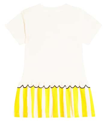 Bébé – Robe en coton rayé imprimé | Stella McCartney Kids