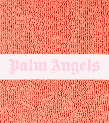 Logo one-shoulder swimsuit | Palm Angels Kids