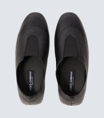 Slip-Ons aus Leder | Dolce&Gabbana