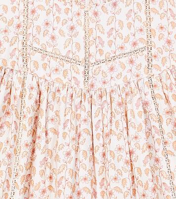 Bedrucktes Kleid Monica aus einem Baumwollgemisch | C'era Una Volta