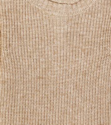 Baby Sove ribbed-knit sweater | Donsje