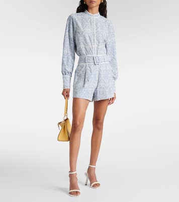 Bluse Thorp aus Baumwolle | Veronica Beard