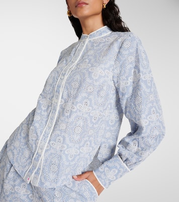 Bluse Thorp aus Baumwolle | Veronica Beard