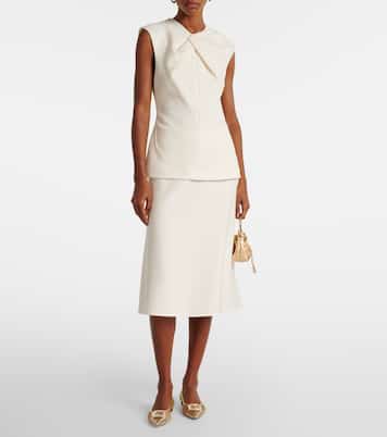 Lina crystal-embellished ballet flats | Malone Souliers