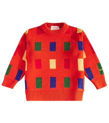 Color Game jacquard sweater | Bobo Choses