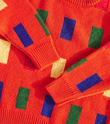 Color Game jacquard sweater | Bobo Choses