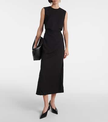 Abito midi con fiocco | Toteme