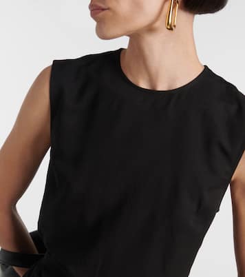 Abito midi con fiocco | Toteme