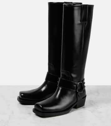 Bikerstiefel Rockstud aus Leder | Valentino Garavani