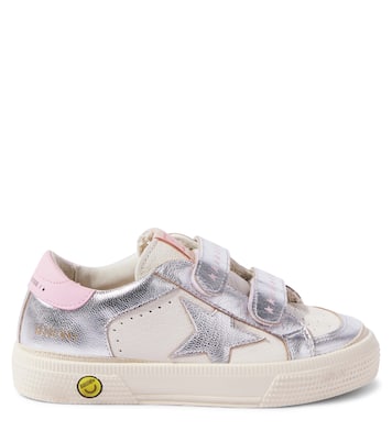 May School leather sneakers | Golden Goose Kids