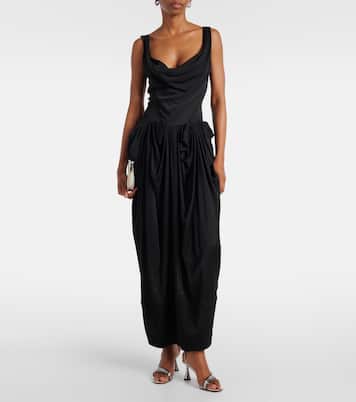 Sandalen Latour 75 aus Metallic-Leder | Aquazzura