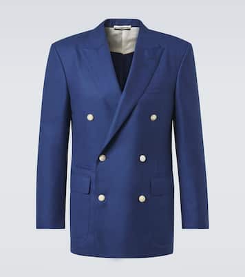 Double-breasted cashmere blazer | Dunhill
