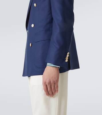Double-breasted cashmere blazer | Dunhill