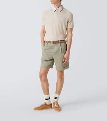 Polohemd aus Leinen und Seide | Dunhill