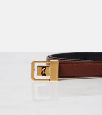Ceinture La 66 en cuir | Saint Laurent