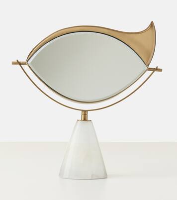 Espejo de tocador Lito en mármol | L'Objet