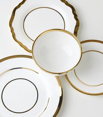Golden Finds plates and bowl set by Jan Wolleswinkel | Polspotten