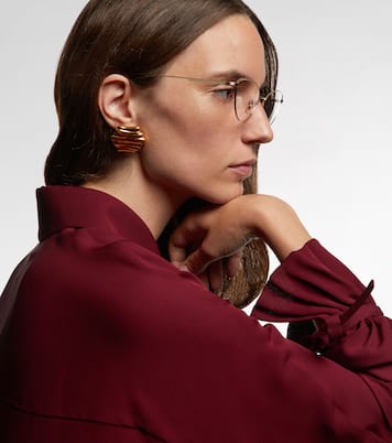 x Oliver Peoples cat-eye glasses | Khaite