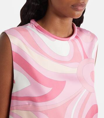 Marmo silk minidress | Pucci