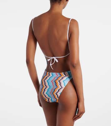 Badeanzug aus Häkelstrick | Missoni