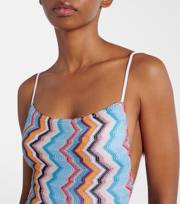 Badeanzug aus Häkelstrick | Missoni