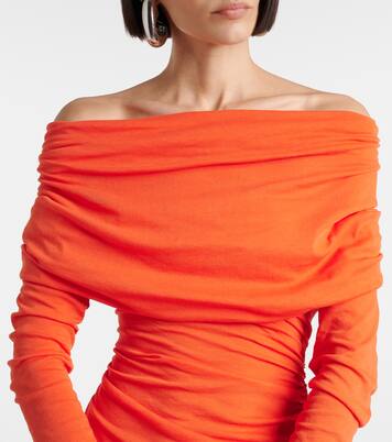 Robe Bound à encolure bardot bardot | Entire Studios