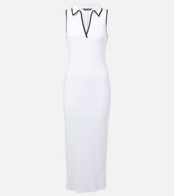 Robe polo Darien en coton mélangé | Veronica Beard