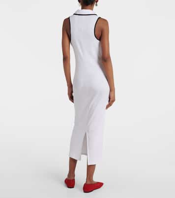 Robe polo Darien en coton mélangé | Veronica Beard