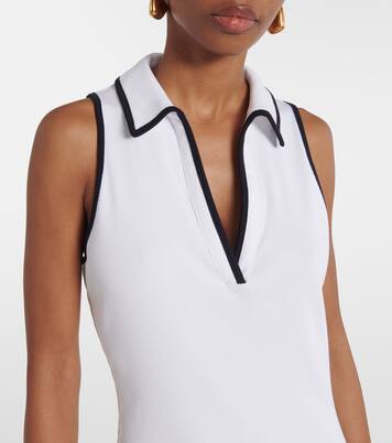 Robe polo Darien en coton mélangé | Veronica Beard