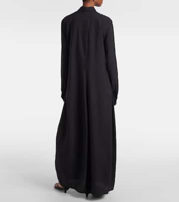 Vestido camisero de mezcla de seda | Toteme