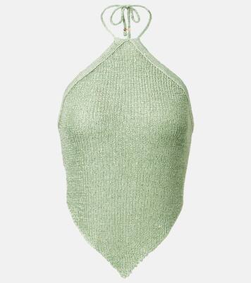 Top Liz de punto con lentejuelas | Bananhot