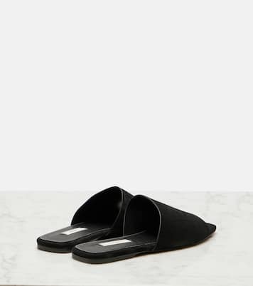 Suede slides | Toteme