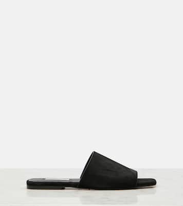 Suede slides | Toteme