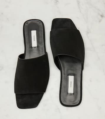 Suede slides | Toteme