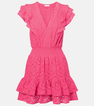 Camila shirred cotton minidress | Poupette St Barth