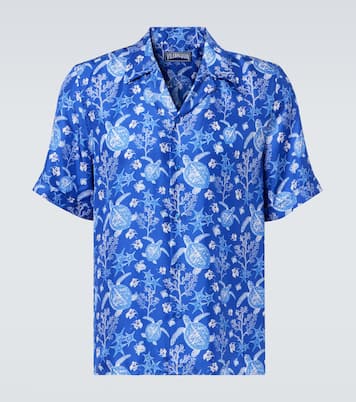 Camicia bowling Charli in seta con stampa | Vilebrequin