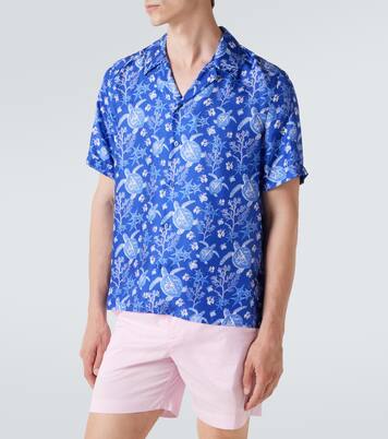 Camicia bowling Charli in seta con stampa | Vilebrequin
