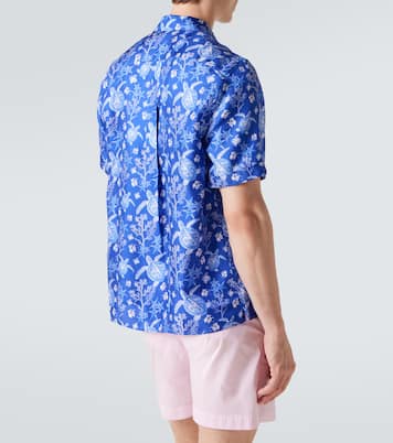 Camicia bowling Charli in seta con stampa | Vilebrequin