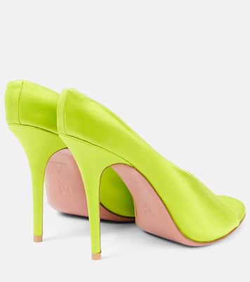 Anok 105 satin mules | Amina Muaddi