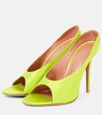 Anok 105 satin mules | Amina Muaddi