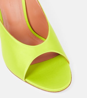 Anok 105 satin mules | Amina Muaddi